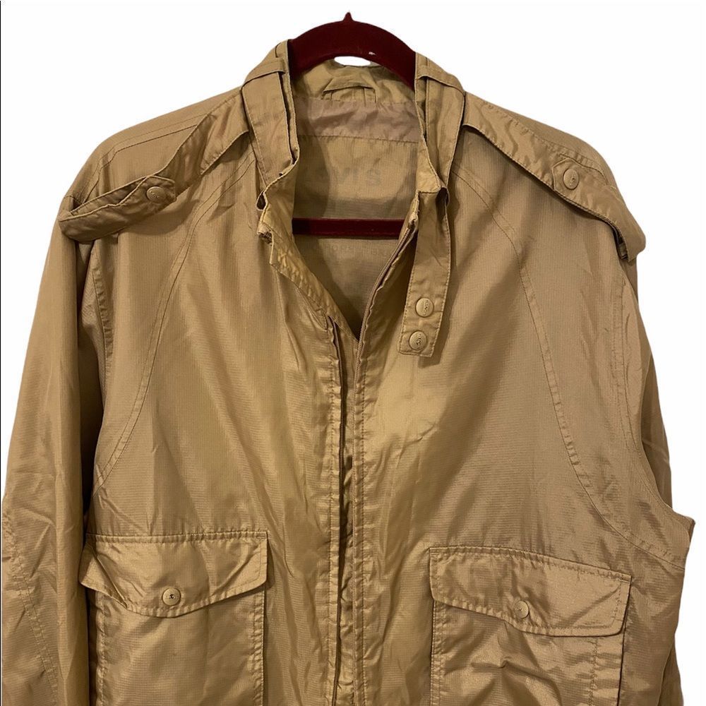 Levi's Lightweight Khaki Nylon Jacket